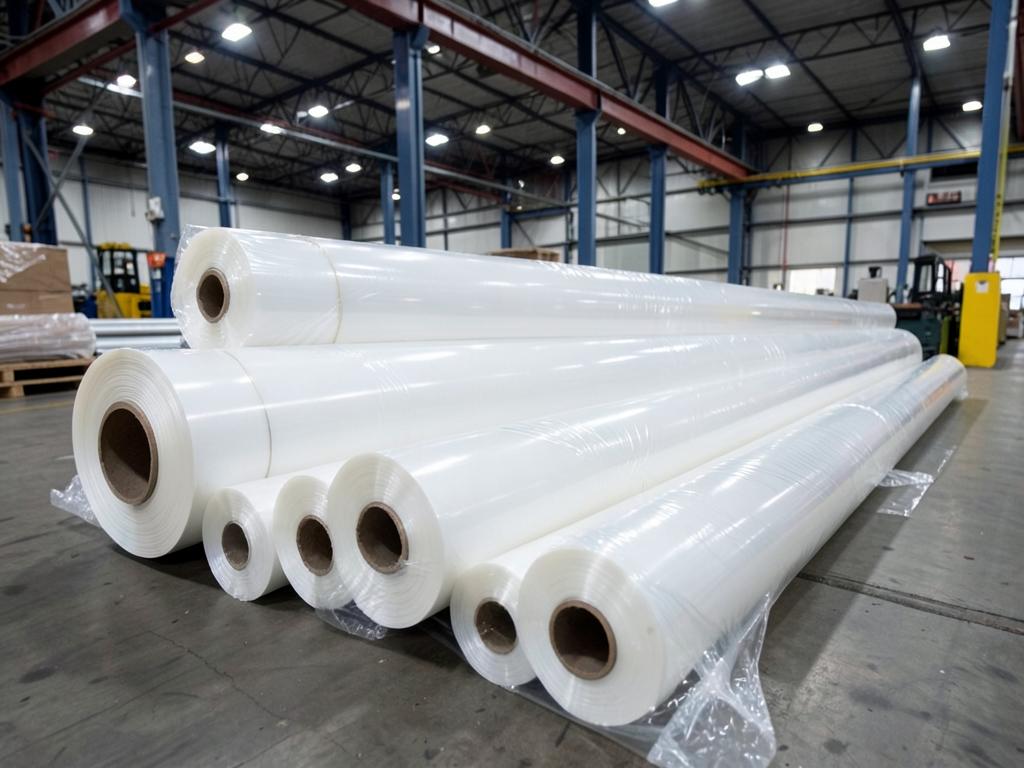 PP Stretch Film — 200 µm · 1 m roll · food-safe